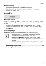 Предварительный просмотр 9 страницы ALDI GARDENLINE 811944 Assembly Instructions Manual