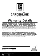 Preview for 2 page of ALDI GARDENLINE GL-CC 36 Li User Manual