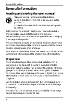 Preview for 8 page of ALDI LIGHTWAY 872-B-G User Manual