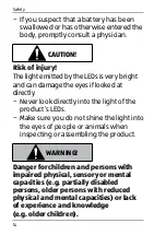 Предварительный просмотр 14 страницы ALDI LIGHTWAY 872-B-G User Manual