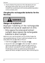 Preview for 12 page of ALDI LIGHTWAY 872-S-G User Manual