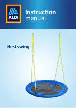 ALDI Nest swing Service, Installation, And Instruction Manual preview