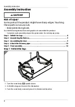 Предварительный просмотр 8 страницы ALDI PO-001 Assembly Instructions Manual