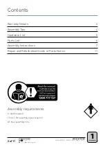 Preview for 2 page of ALDI SOHL 705674 Assembly Instructions Manual