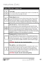 Предварительный просмотр 17 страницы ALDI STIRLING STR-5F80L Instruction Manual