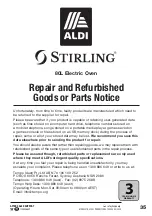 Предварительный просмотр 35 страницы ALDI STIRLING STR-5F80L Instruction Manual