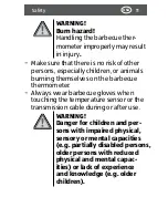 Preview for 11 page of ALDI Wireless barbecue Thermometer User Manual