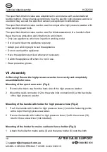 Preview for 14 page of ALDI WORKZONE HCE2500 User Manual