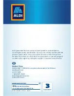 Предварительный просмотр 21 страницы ALDI Workzone Titanium+ 62007 User Manual