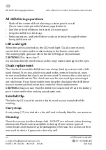 Preview for 25 page of ALDI Workzone Titanium+ 63524 User Manual