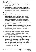 Preview for 12 page of ALDI WSD 3.6-1 User Manual