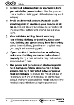 Preview for 14 page of ALDI WSD 3.6-1 User Manual