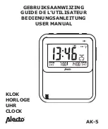 Alecto AK-5 User Manual preview
