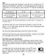 Preview for 23 page of Alecto AK-5 User Manual