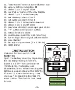 Предварительный просмотр 32 страницы Alecto AK-5 User Manual