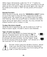 Preview for 36 page of Alecto AK-5 User Manual