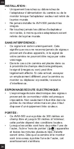 Предварительный просмотр 36 страницы Alecto AVM-500 User Manual