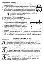 Предварительный просмотр 8 страницы Alecto BW-700 Instruction Manual