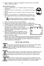 Предварительный просмотр 13 страницы Alecto BW-700 Instruction Manual