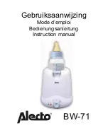 Предварительный просмотр 1 страницы Alecto BW-71 Instruction Manual