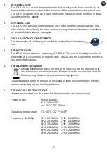 Предварительный просмотр 17 страницы Alecto DBX-10 User Manual