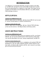 Preview for 3 page of Alecto DBX-83 User Manual