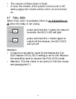 Предварительный просмотр 11 страницы Alecto DBX-86 User Manual