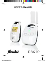 Alecto DBX-99 User Manual preview