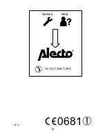 Предварительный просмотр 24 страницы Alecto DOS-560C Instruction Manual