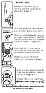 Предварительный просмотр 3 страницы Alecto DVC-216IP User Manual