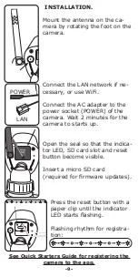 Предварительный просмотр 9 страницы Alecto DVC-216IP User Manual