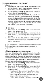 Preview for 13 page of Alecto DVM-150 User Manual