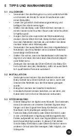 Preview for 19 page of Alecto DVM-150 User Manual