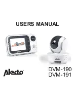 Alecto DVM-190 User Manual preview