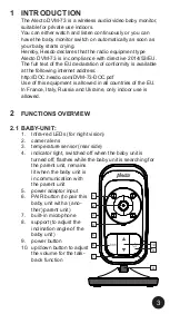 Preview for 3 page of Alecto DVM-73 User Manual