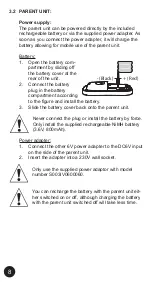 Preview for 8 page of Alecto DVM-73 User Manual