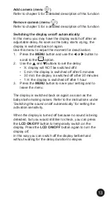 Preview for 13 page of Alecto DVM-73 User Manual