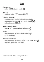 Предварительный просмотр 42 страницы Alecto FR-26 User Manual