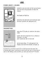 Предварительный просмотр 72 страницы Alecto FR-58 User Manual