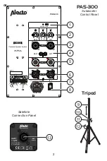 Предварительный просмотр 2 страницы Alecto PAS-300 User Manual