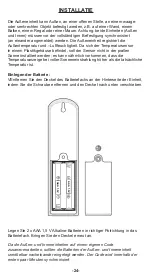 Предварительный просмотр 24 страницы Alecto WS-1100 User Manual