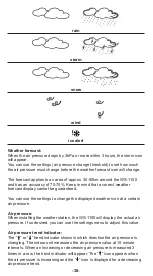 Предварительный просмотр 38 страницы Alecto WS-1100 User Manual