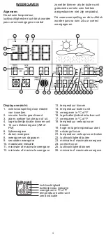 Предварительный просмотр 4 страницы Alecto WS-1700 User Manual