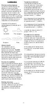 Предварительный просмотр 12 страницы Alecto WS-1700 User Manual