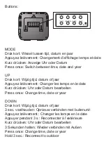 Предварительный просмотр 6 страницы Alecto WS-1850 User Manual