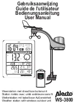 Alecto WS-3800 User Manual предпросмотр