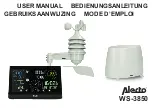 Alecto WS-3850 User Manual предпросмотр