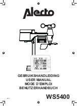 Предварительный просмотр 1 страницы Alecto WS5400 User Manual