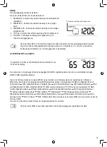 Предварительный просмотр 19 страницы Alecto WS5400 User Manual