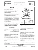 Alemite 7531-4 Service Instructions Manual предпросмотр